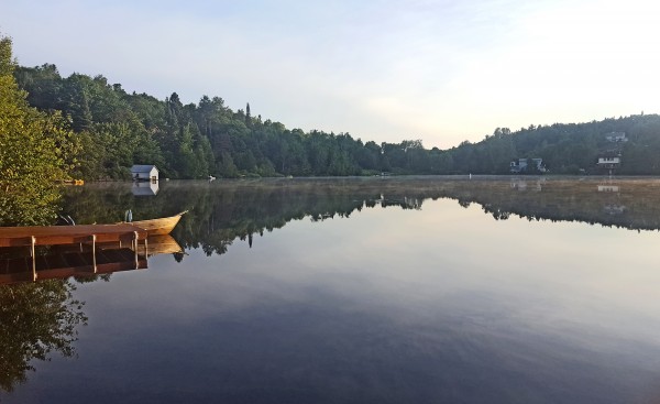 Magnifique chalet bord de lac et ski Mont Blanc, Tremblant